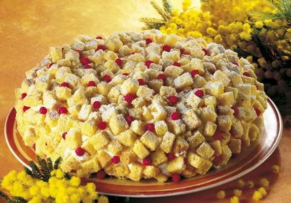Torta mimosa e torta caprese