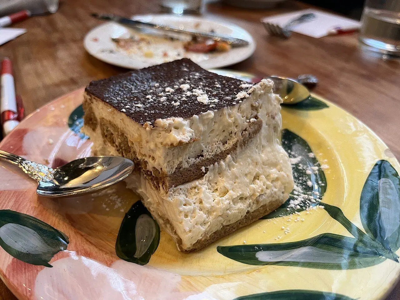 A yummy tiramisu from Boston
