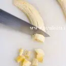 Plum cake con banana e cioccolato