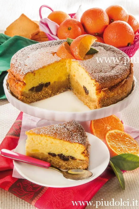 Cheese cake al mandarino