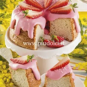 Angel cake rosa