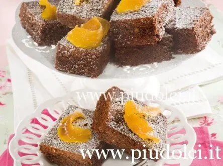 Torta fondente all’arancia