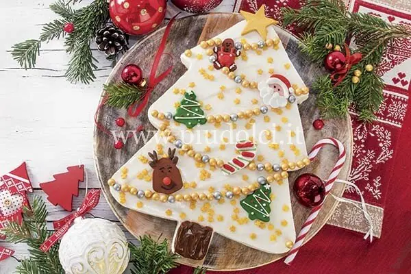 Cheesecake di Babbo Natale