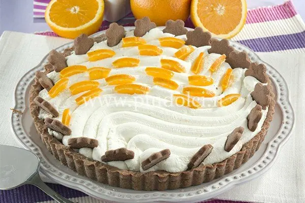 Crostata ghiotta di arance