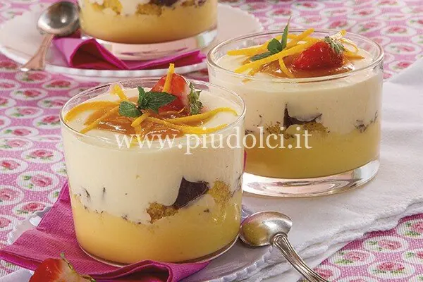 Coppe cioccolato bianco e zenzero