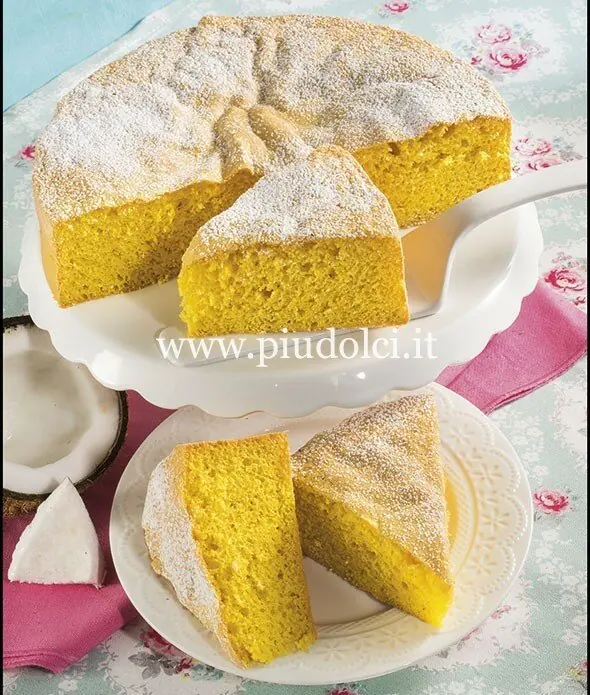 Pan di Spagna al cocco