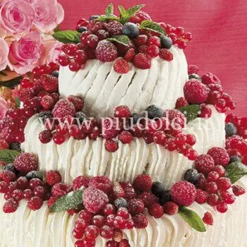 Torta trionfo di frutti di bosco