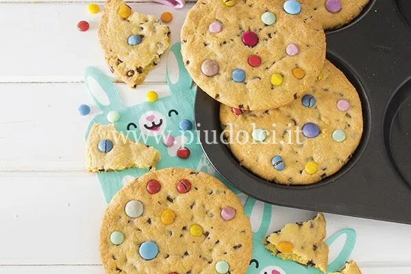 Supercookie con gocce di cioccolato