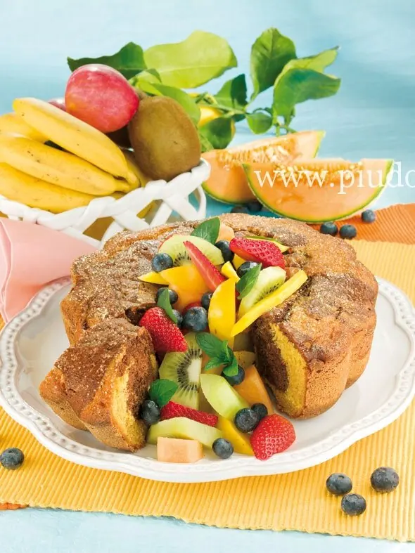Ciambella zucchero di canna e cacao