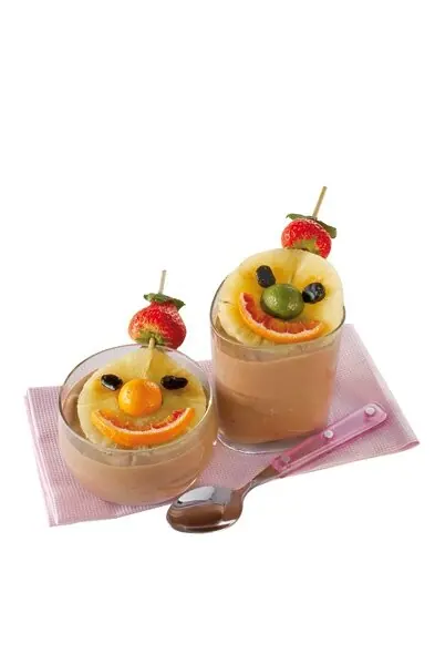 Crema “sorridente” al gianduia