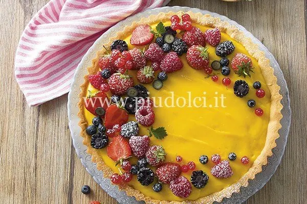 Crostata con frutti rossi
